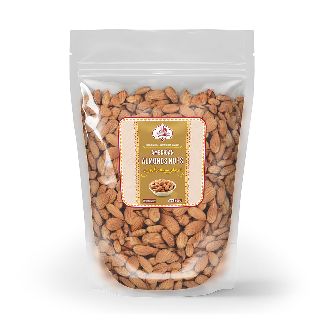 American Almonds - 500 g - 100% Premium Quality