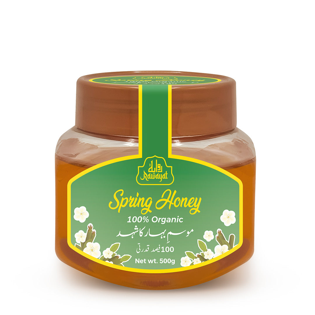 Springhuney 100% Organic Spring Honey By Rawayat