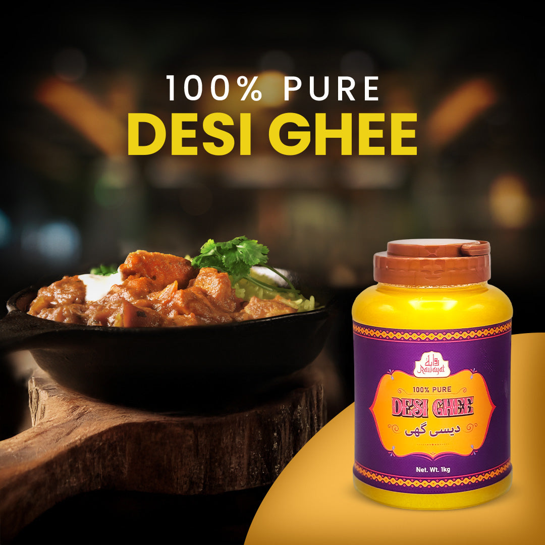 100% Pure Desi Ghee By Rawayat