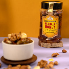 Mix Nuts Honey - 500 Gram - 100% Natural Honey