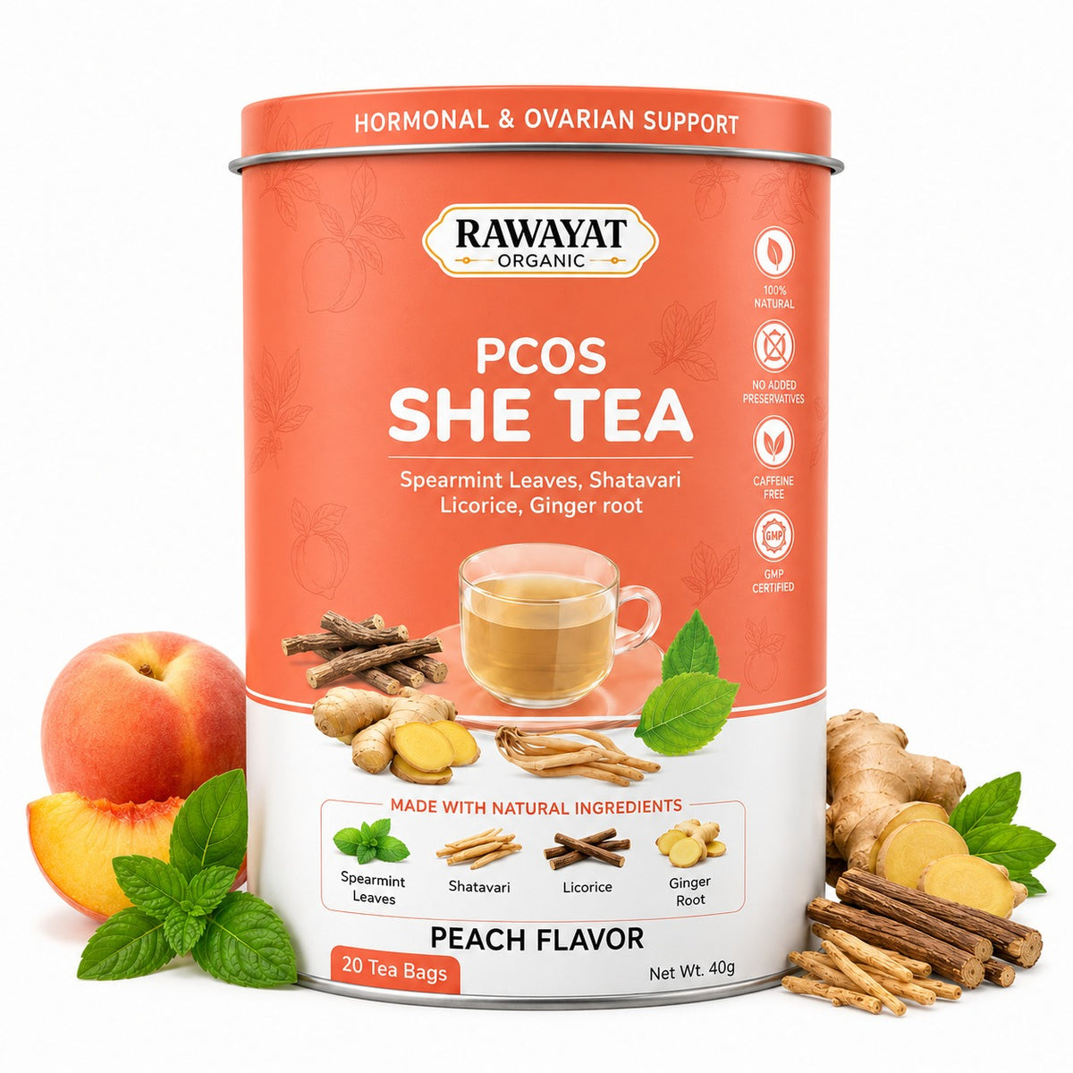She Tea Peach - PCOS Support