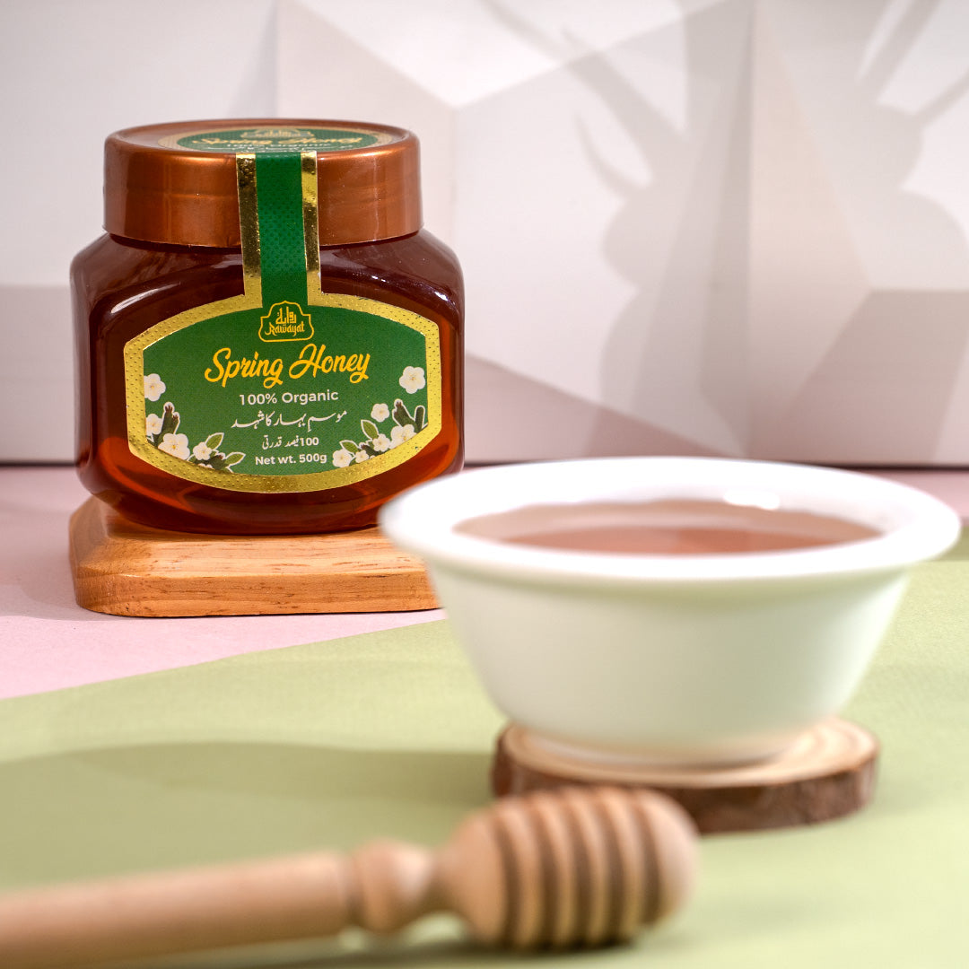 Springhuney 100% Organic Spring Honey By Rawayat